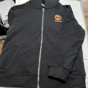 Boys Zip up timberland hoodie